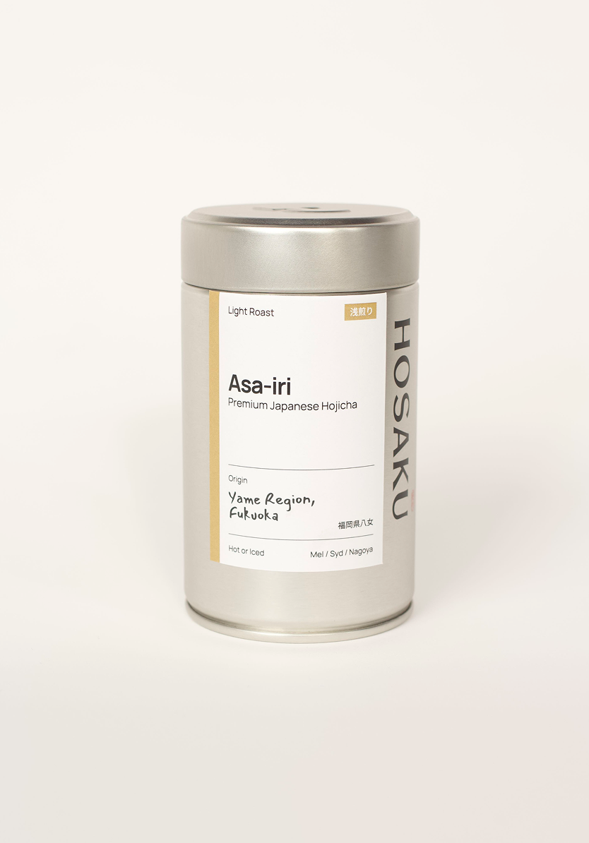 Asa-Iri 80g Tin on White Background