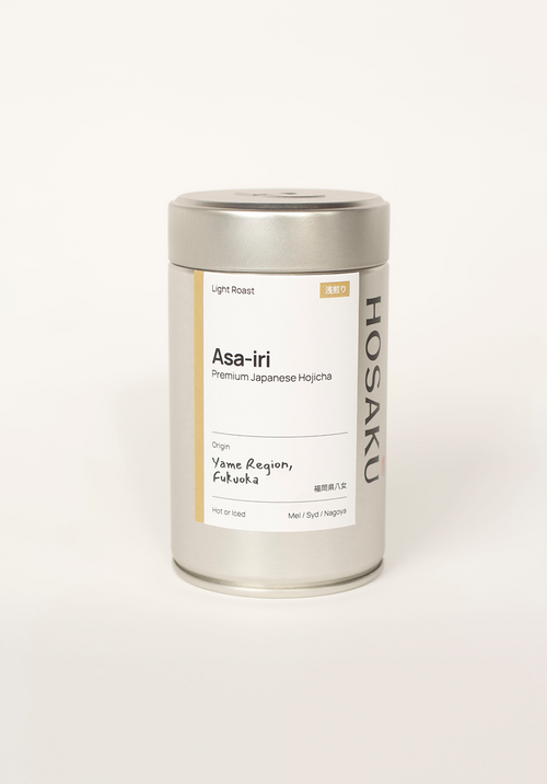 Asa-Iri 80g Tin on White Background