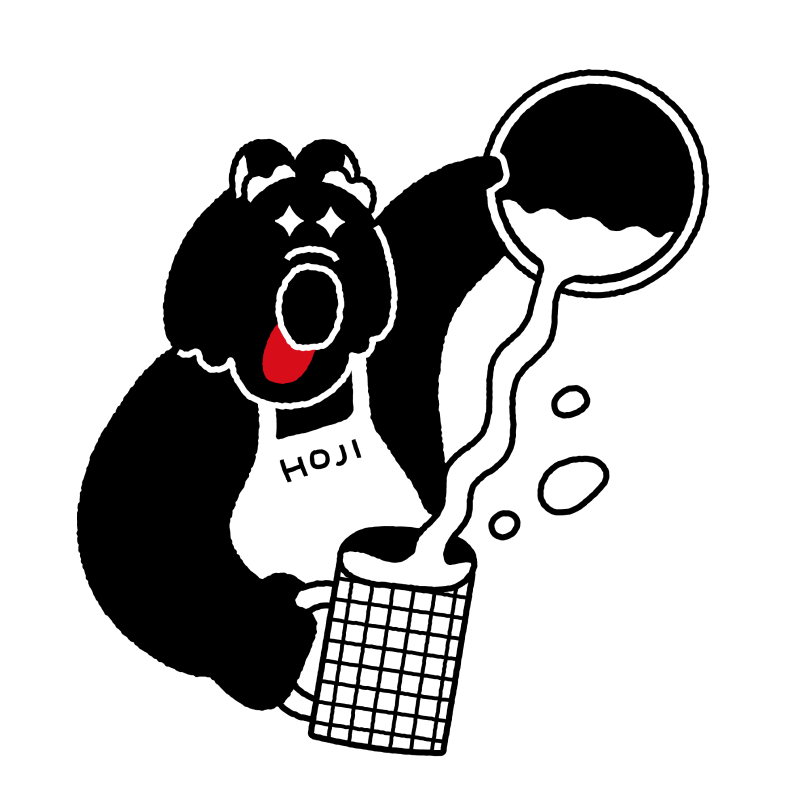 Hoji bear illustration